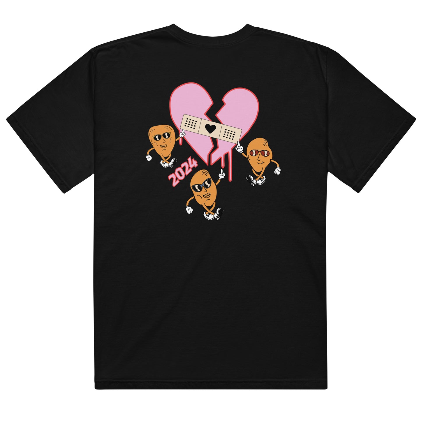 Heartbreak Half 2024 X Wise Nuggets Collab Shirt