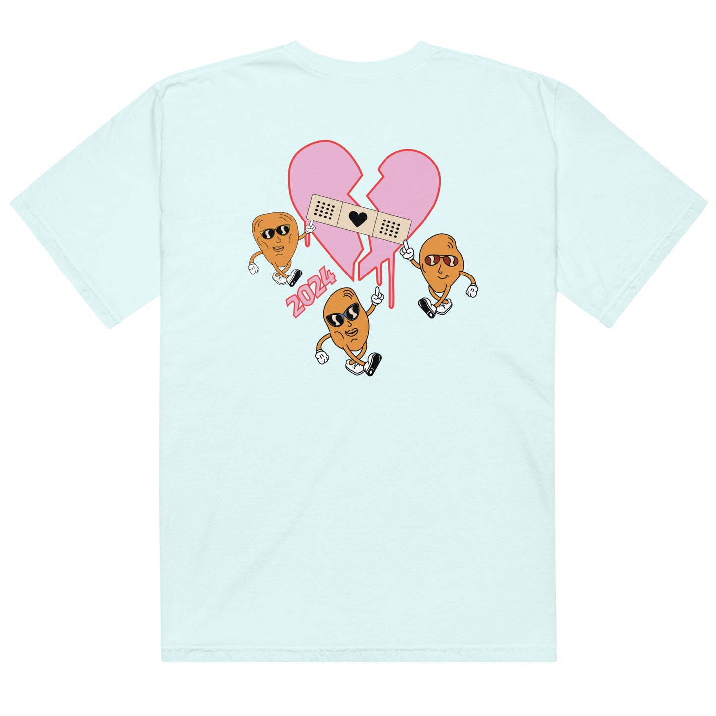 Heartbreak Half 2024 X Wise Nuggets Collab Shirt