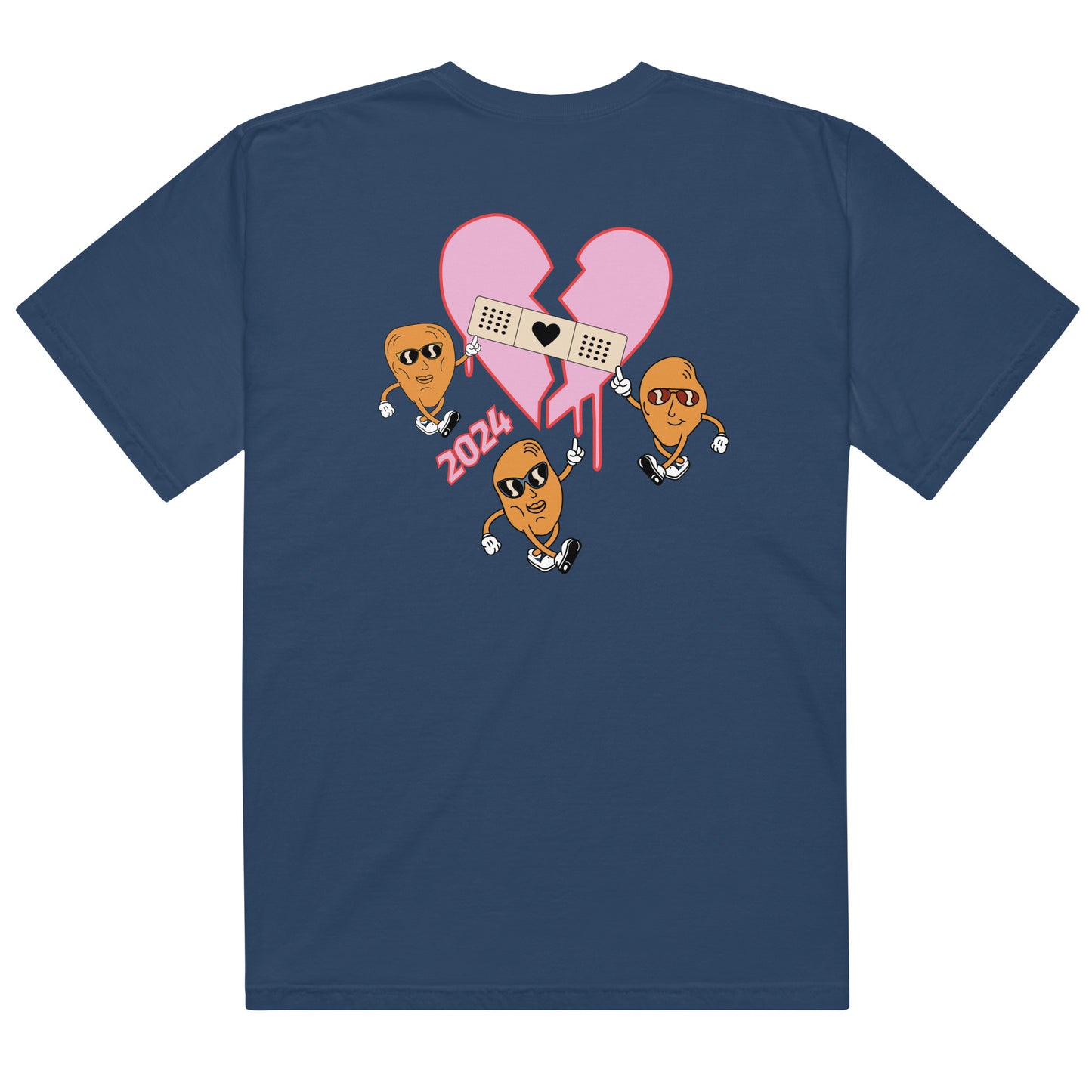 Heartbreak Half 2024 X Wise Nuggets Collab Shirt