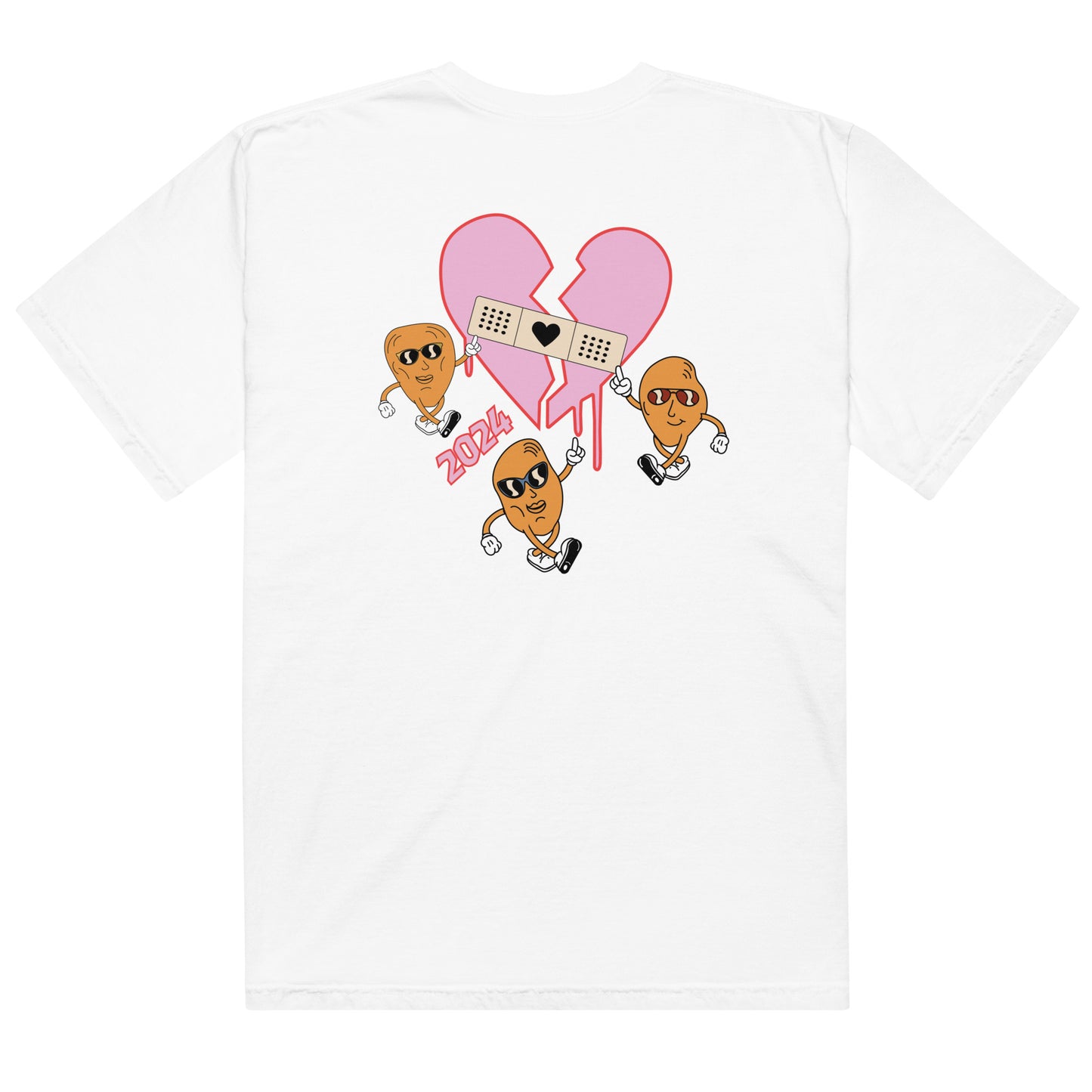 Heartbreak Half 2024 X Wise Nuggets Collab Shirt